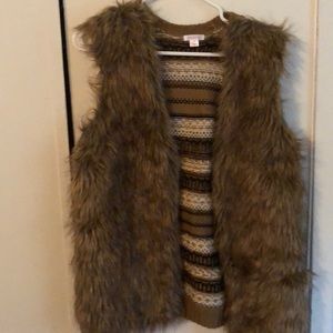 Fur vest